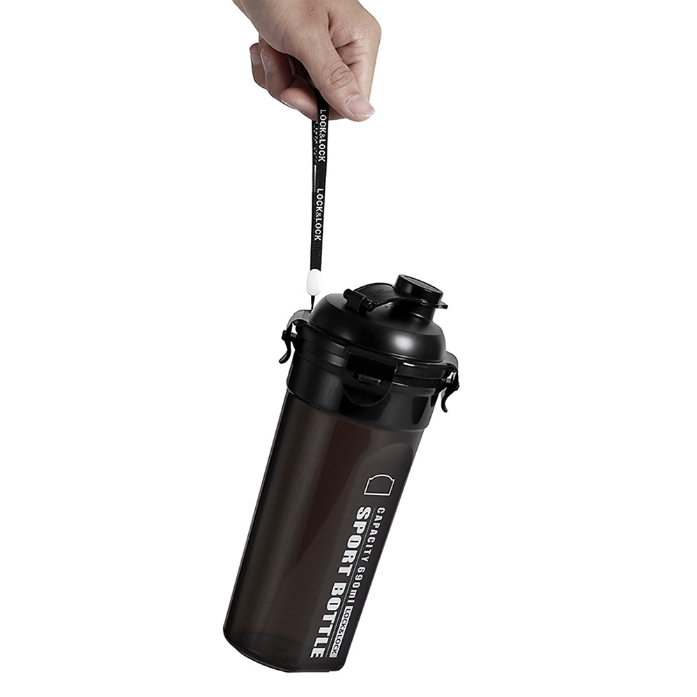 Bình Nhựa Đựng Nước LocknLock Sports Water Bottle 470ml - Màu Đen - HPL931NBK, , large image number 3